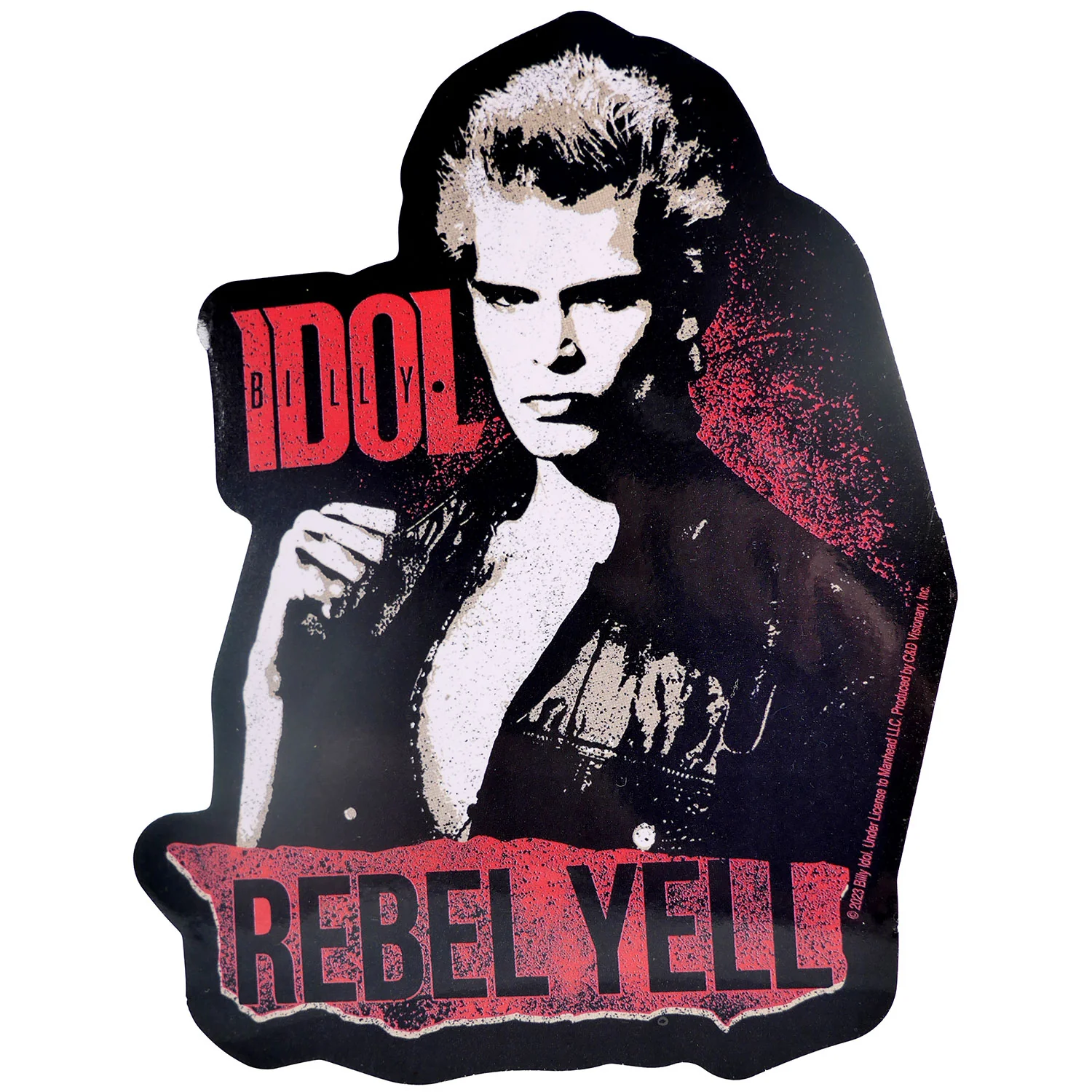 Billy Idol Rebel Yell Sticker