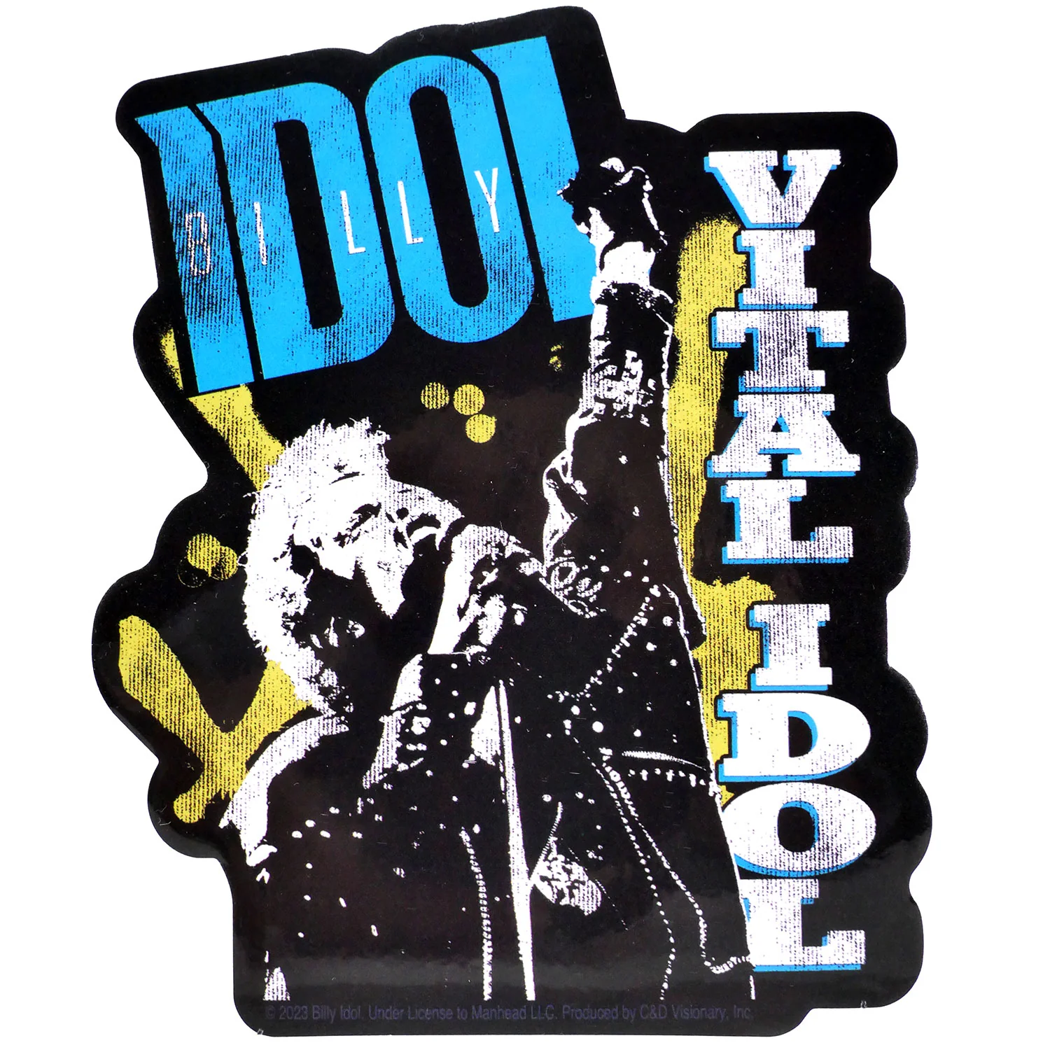 Billy Idol Vital Idol Sticker