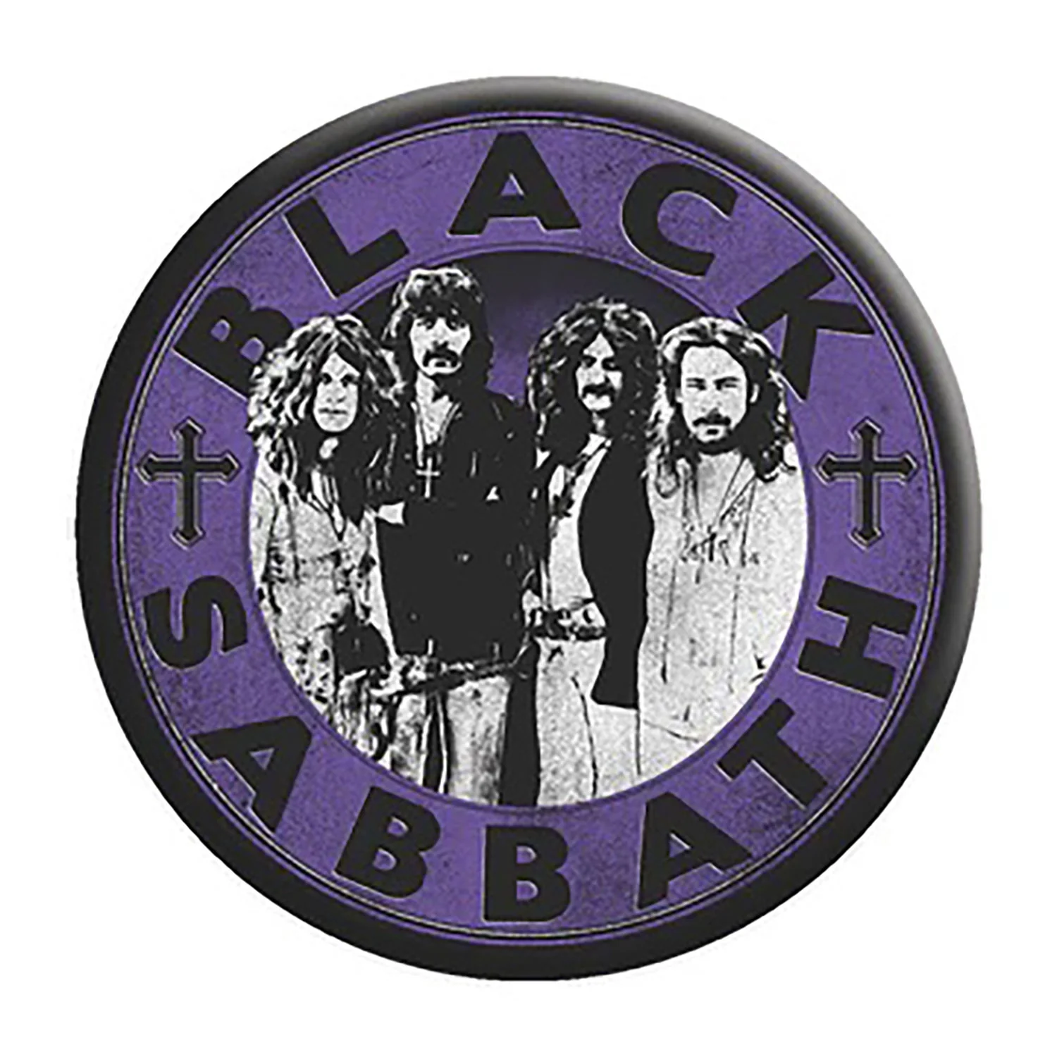 Black Sabbath Band Circle Magnet
