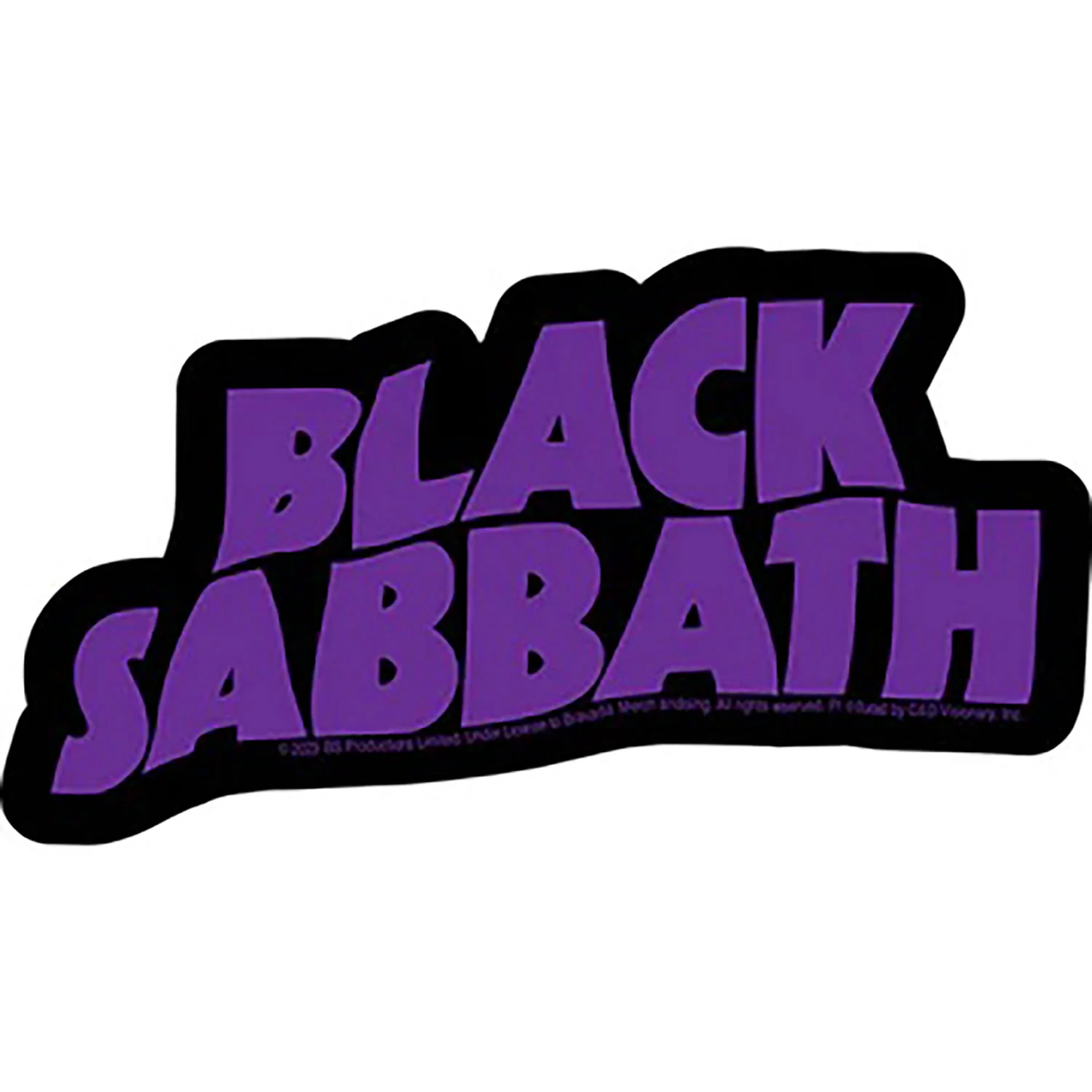 Black Sabbath Logo Sticker