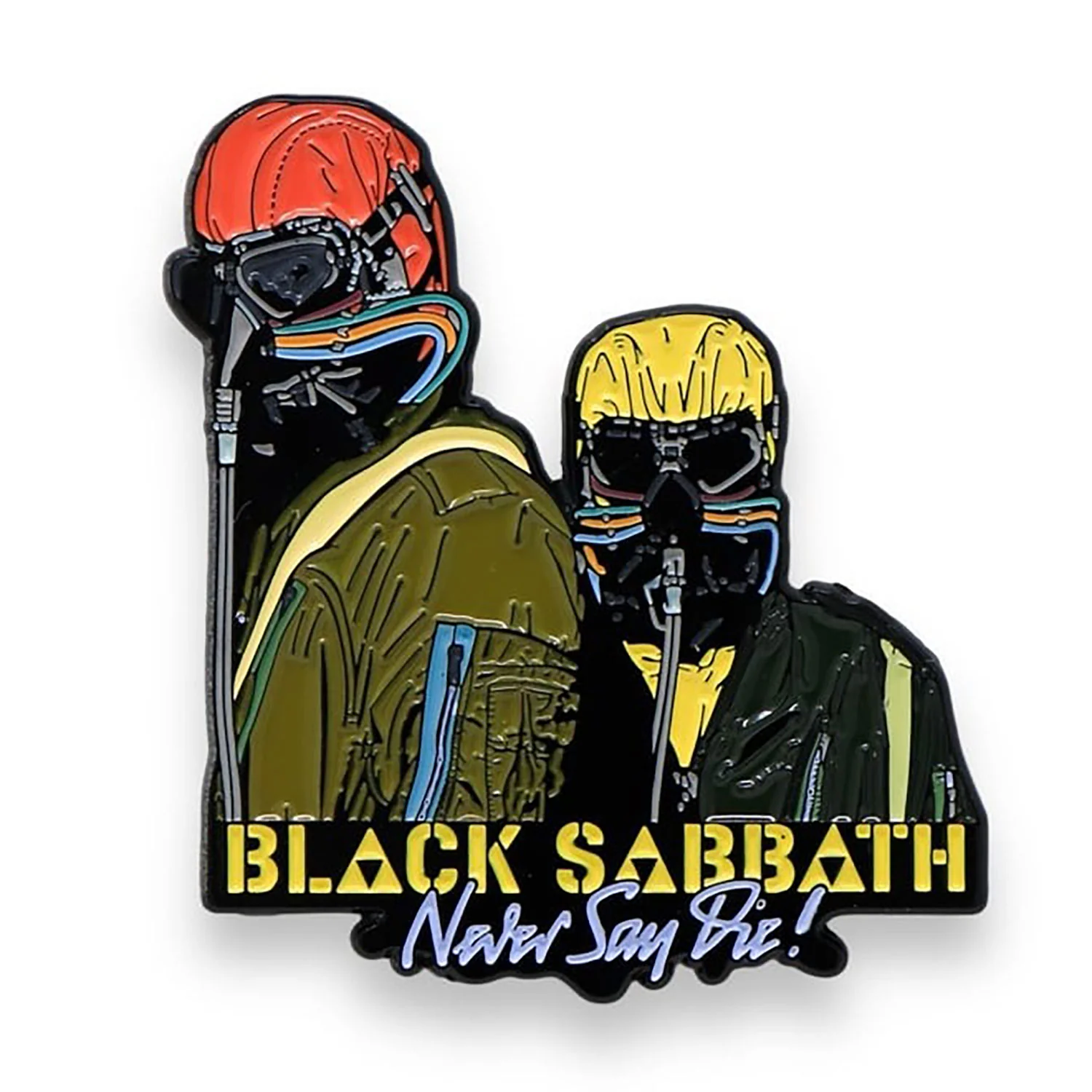 Black Sabbath Pewter Pin Badge