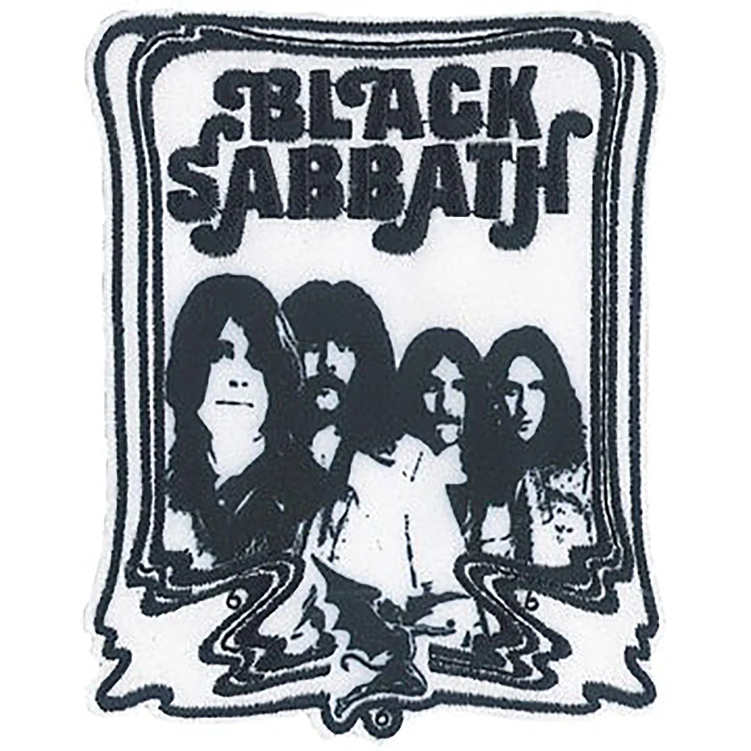 Black Sabbath Poster Embroidered Patch