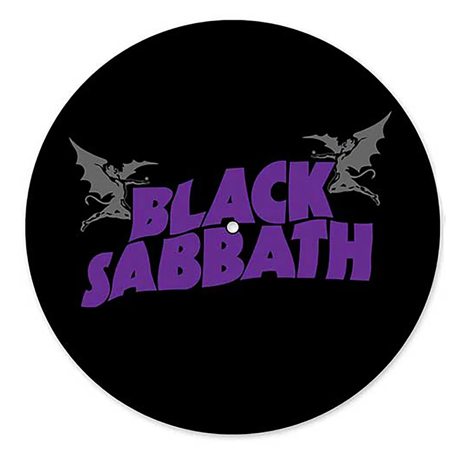 Black Sabbath Purple Logo / Cross Logo Slipmat