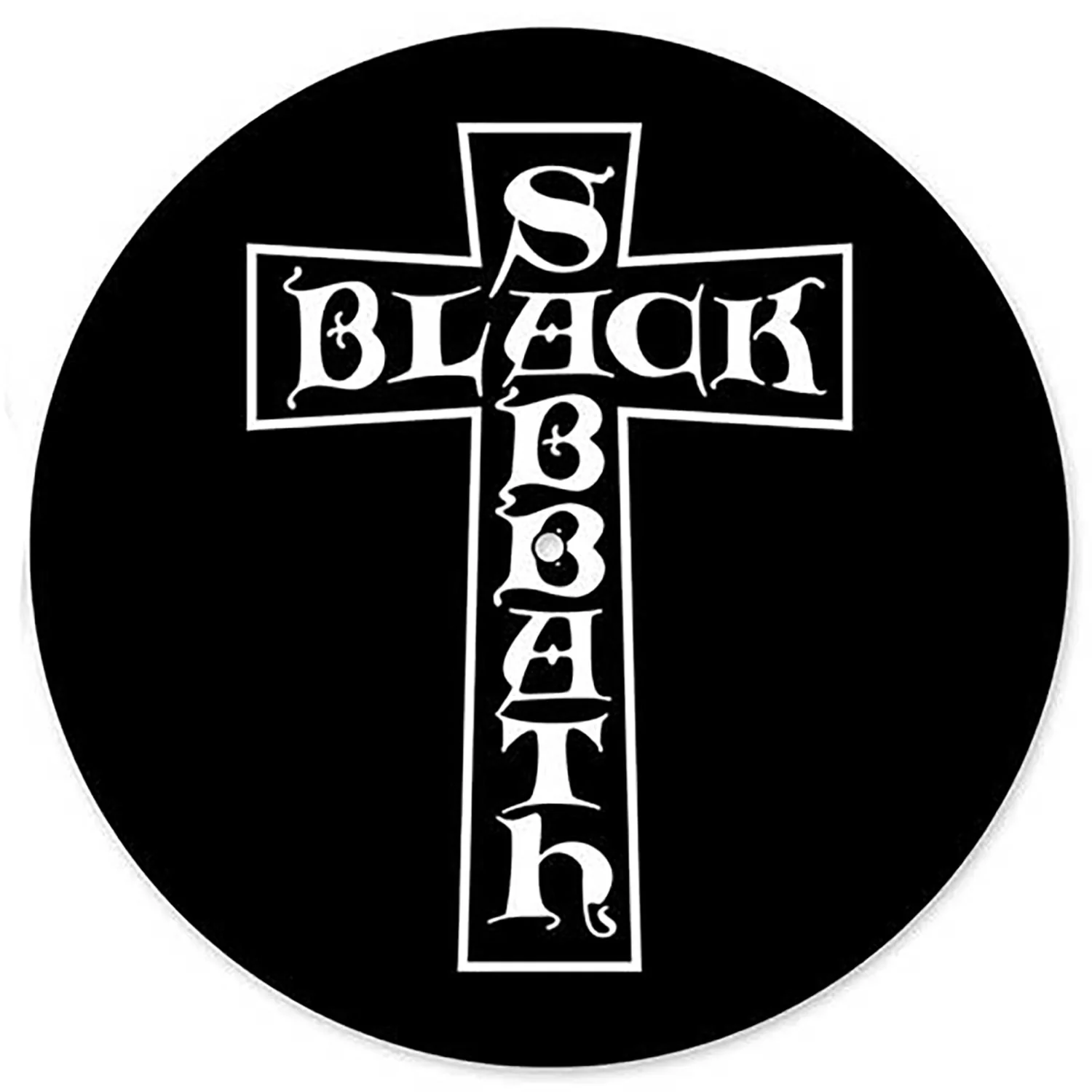 Black Sabbath Purple Logo / Cross Logo Slipmat - Image 2