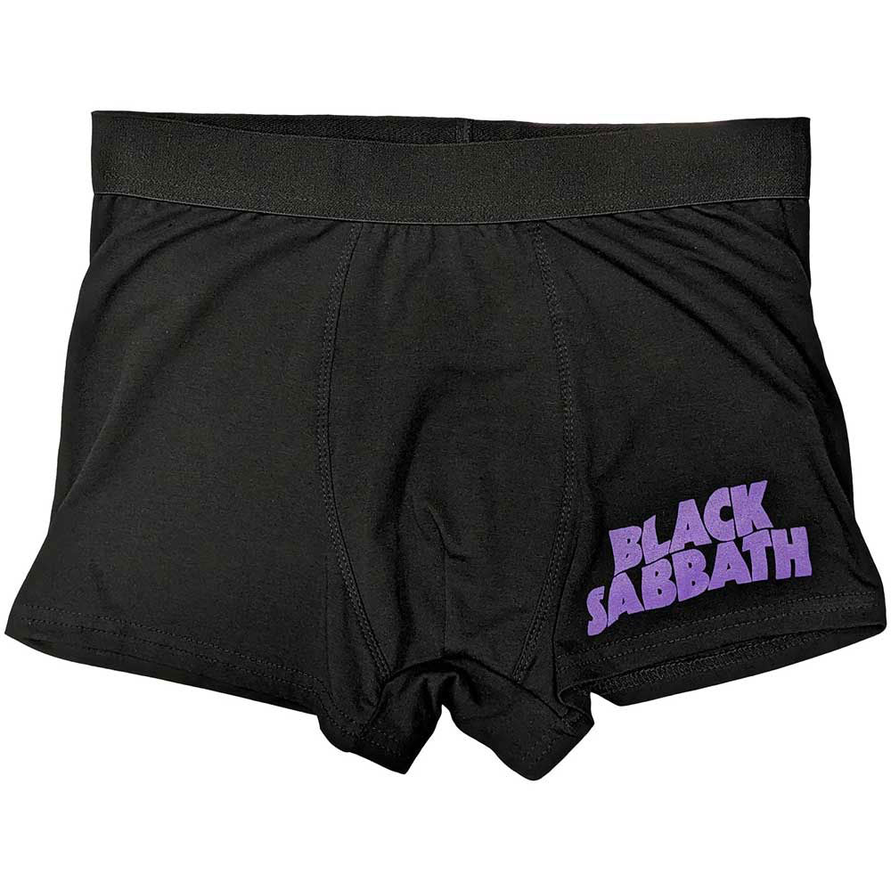 Black Sabbath Wavy Logo Boxers