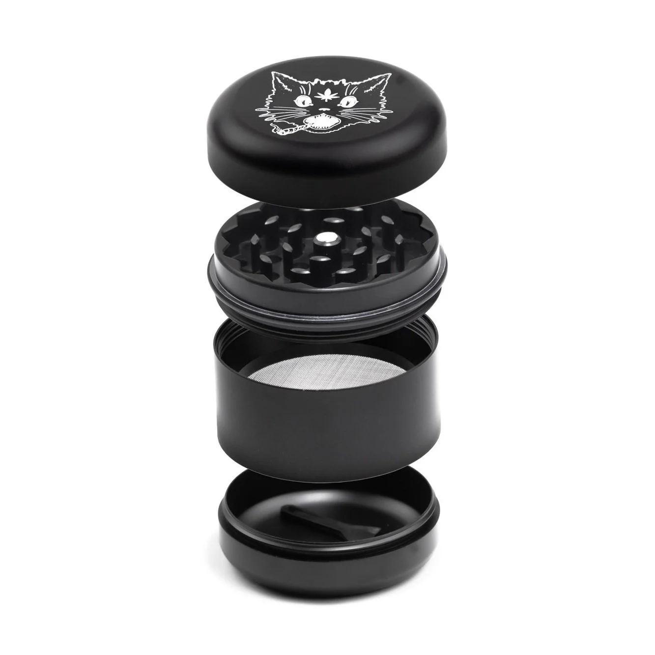 Blackcraft Cult Blackcraft 9 Lives 2" 4 Piece Grinder Grinder - Image 3