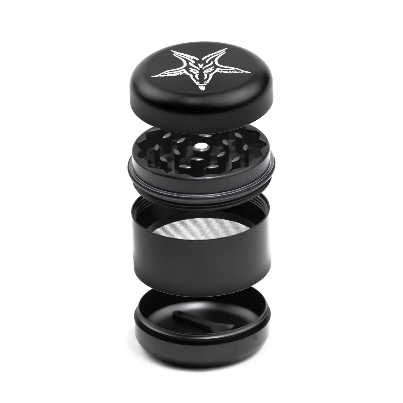Blackcraft Cult Blackcraft Baphomet 2" 4 Piece Grinder Grinder - Image 3