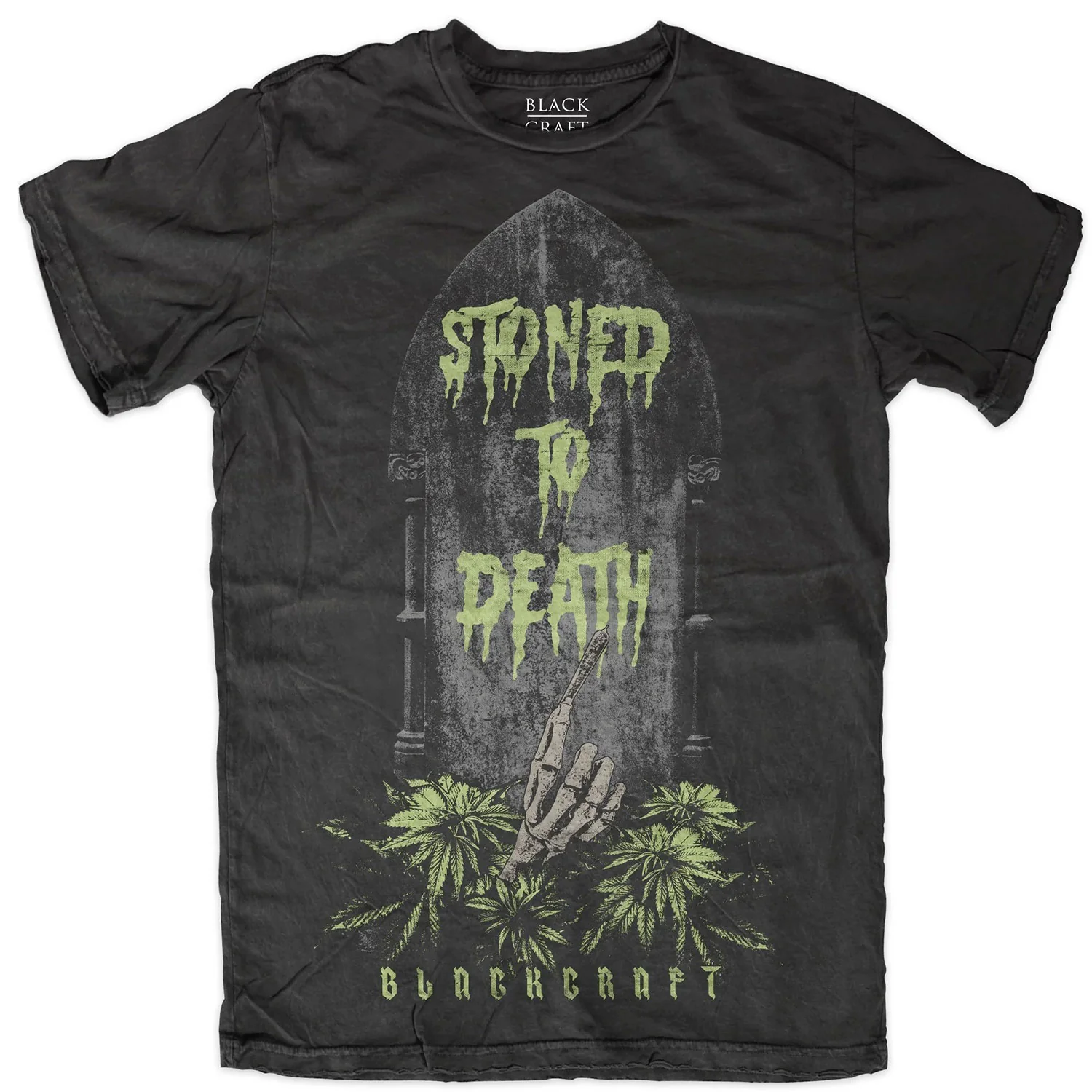 Blackcraft Cult Stoned To Death Slim Fit T-shirt
