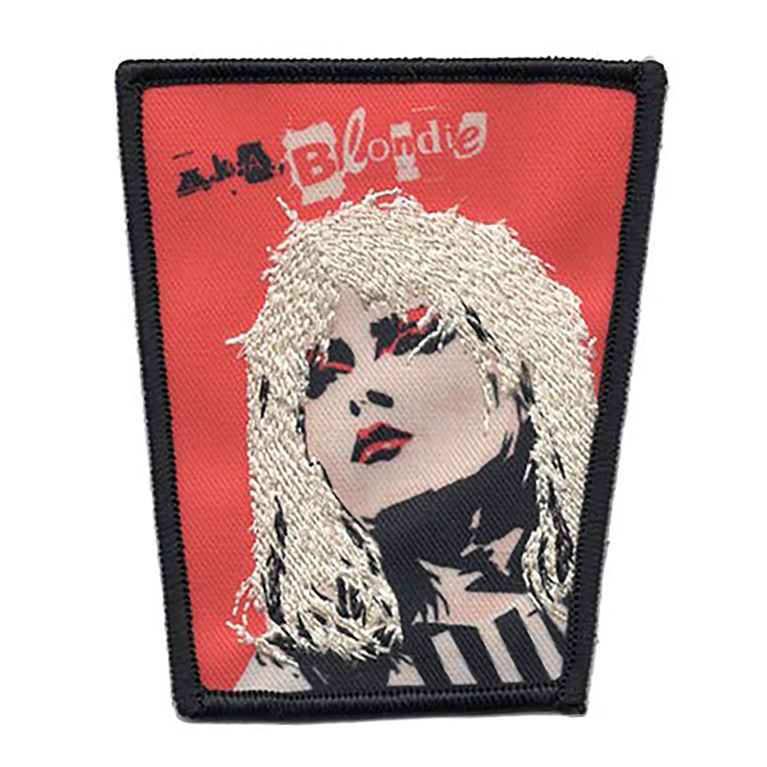 Blondie Red Billy Embroidered Patch