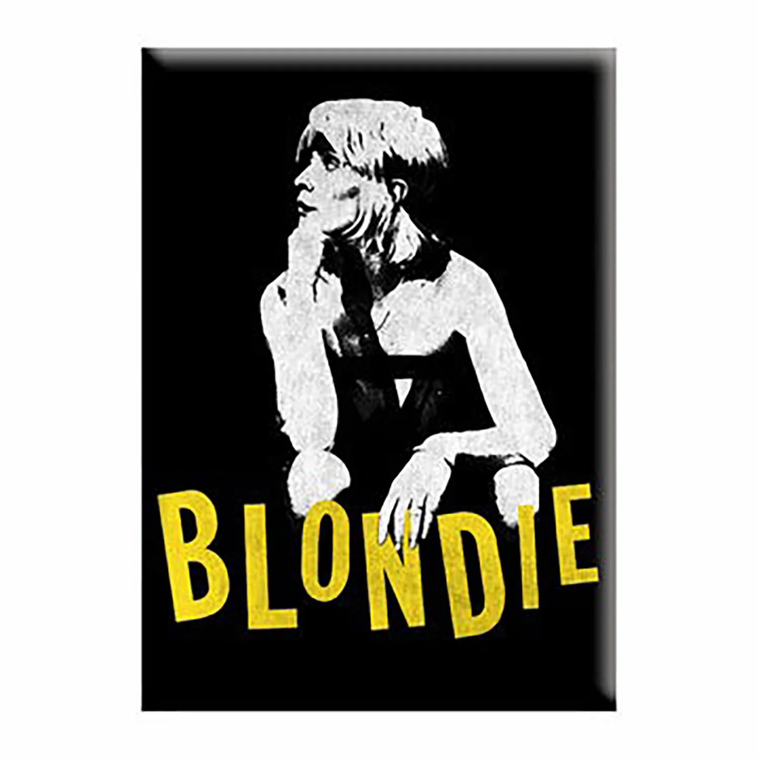 Blondie Stencil Poster Magnet