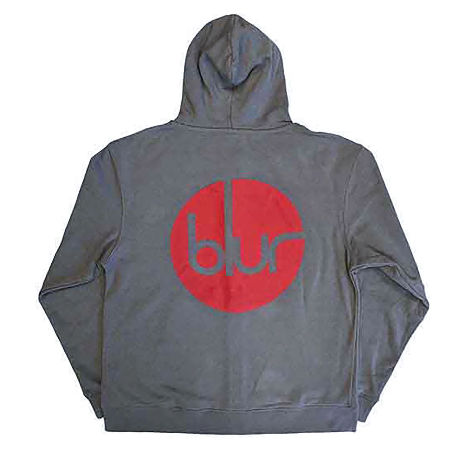 Blur Circle Logo Zippered Hooded Sweatshirt - Image 2