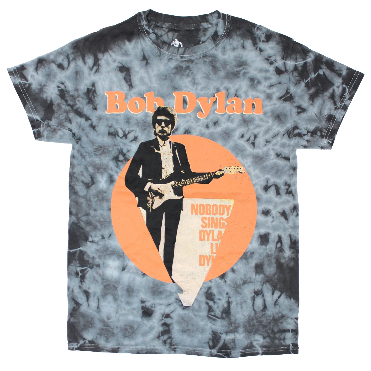 Bob Dylan Nobody Sings Dylan Like Dylan Tie Dye T-shirt