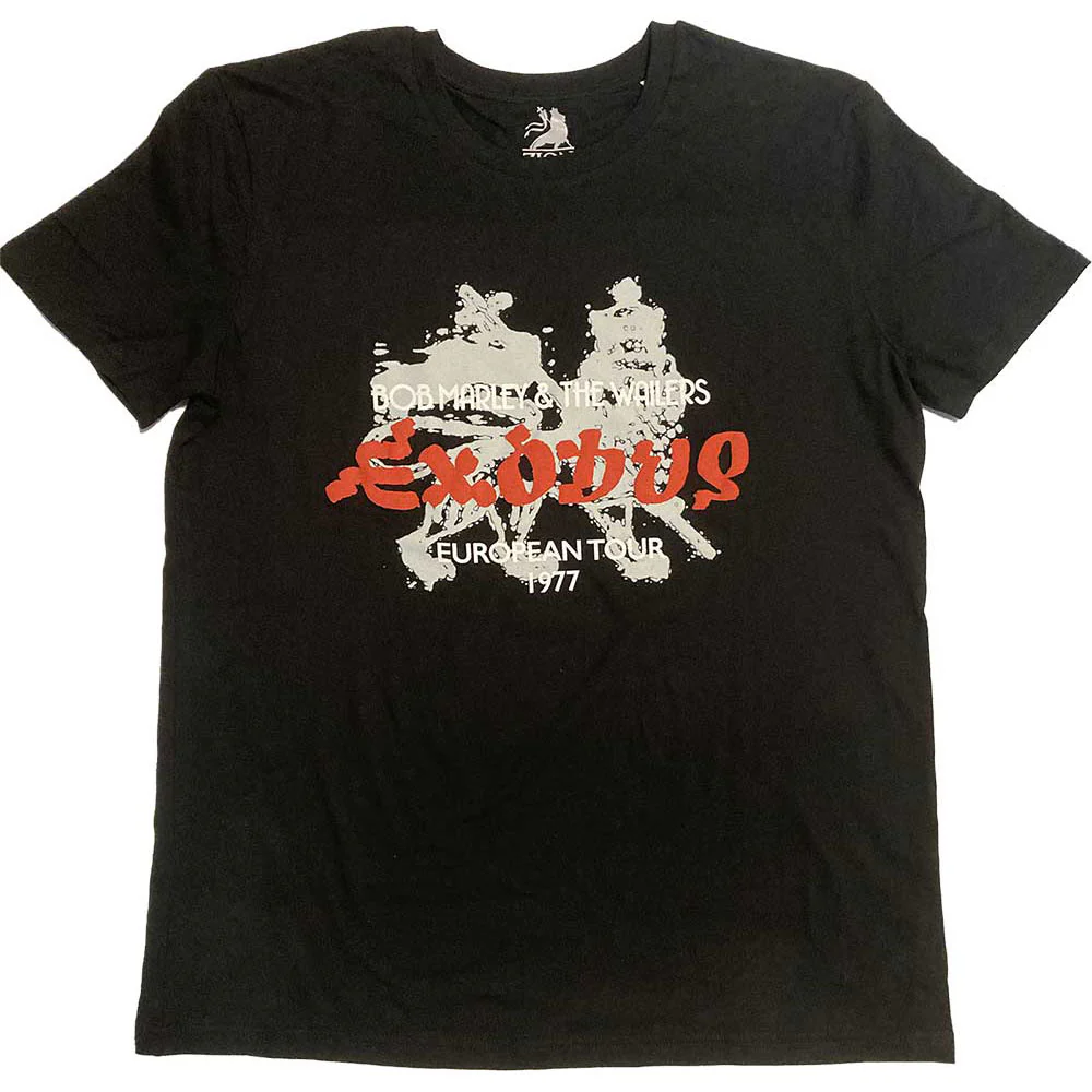 Bob Marley Exodus European Tour '77 T-shirt