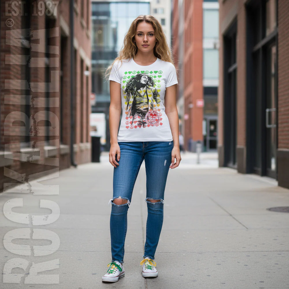 Bob Marley Feel Alright Junior Top - Image 2