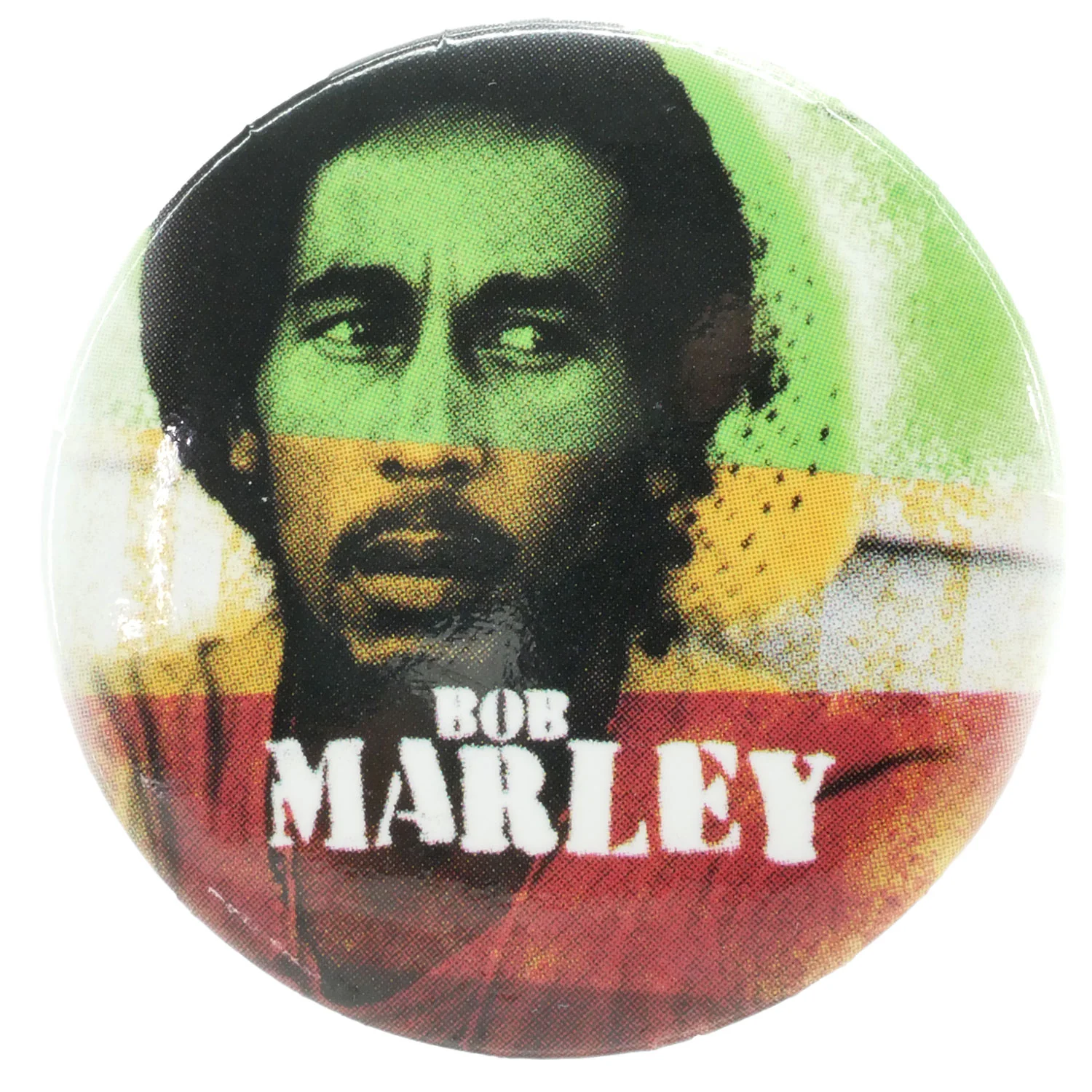 Bob Marley Rasta Marley Button