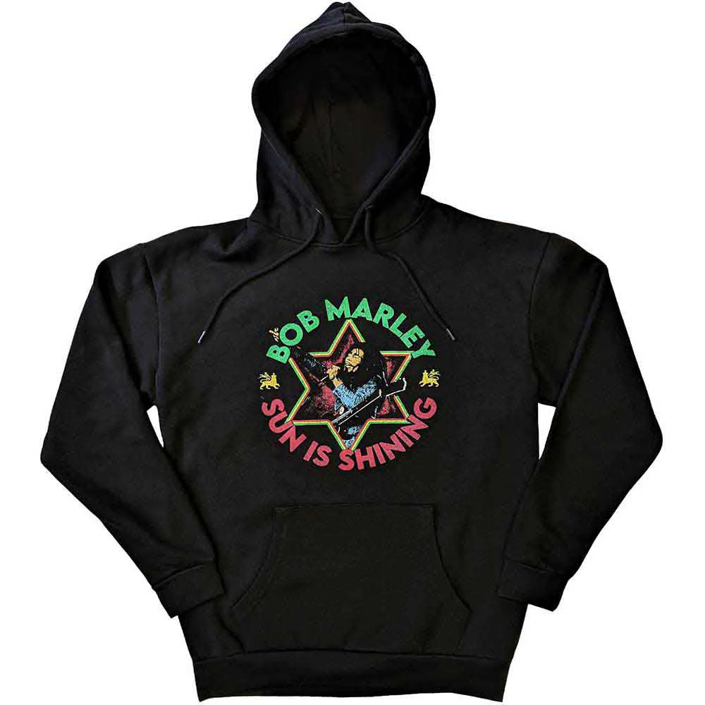 Bob Marley Sun Is Shining Hooded Sweatshirt