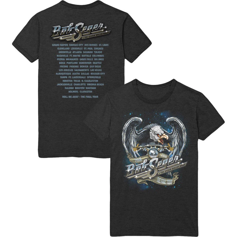 Bob Seger The Final Tour 2-Sided T-shirt