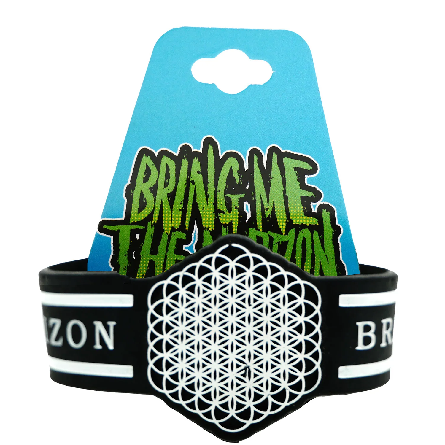 Bring Me The Horizon Honeycomb Rubber Bracelet