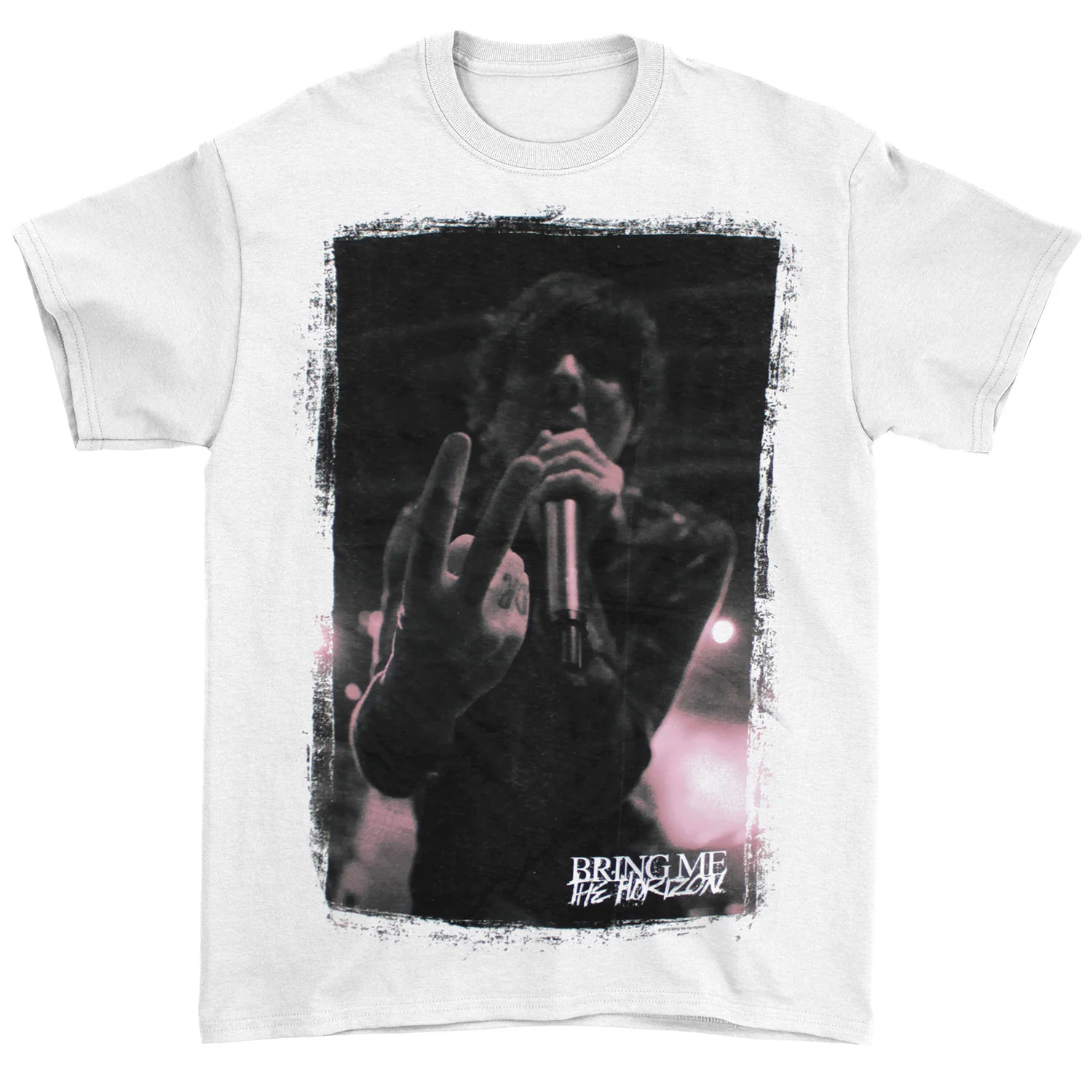 Bring Me The Horizon Oli Two Fingers Junior Top