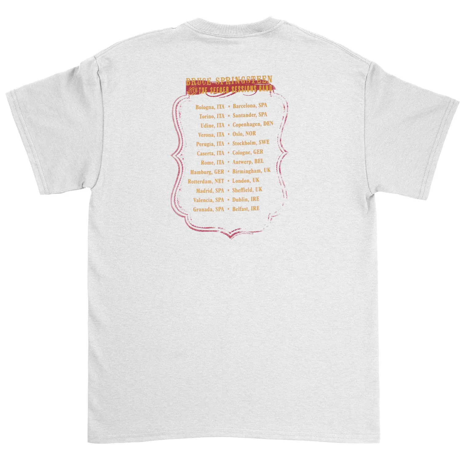 Bruce Springsteen Seeger Sessions World Tour T-shirt - Image 2