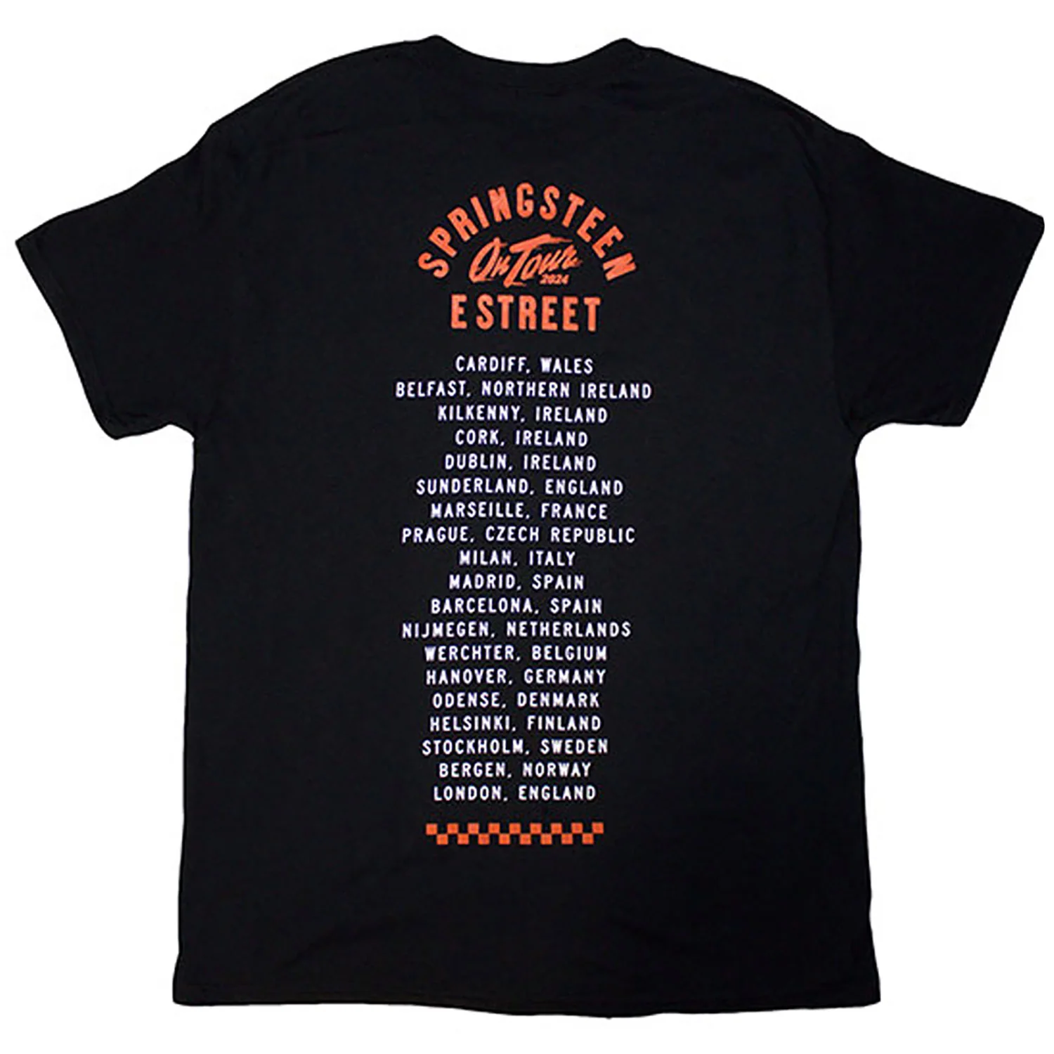 Bruce Springsteen Tour '24 Wheel T-shirt - Image 2