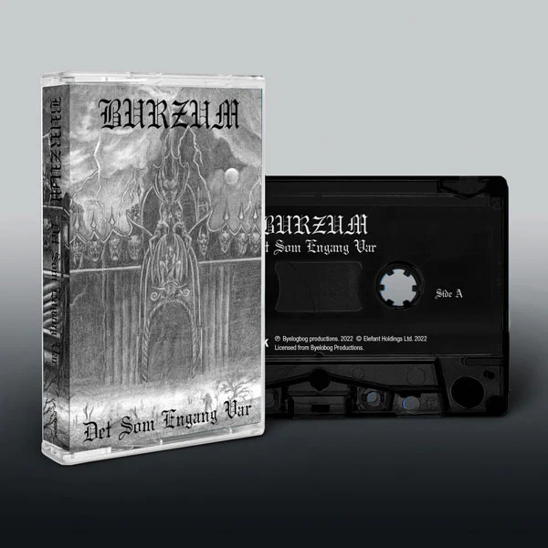 Burzum Det Som Engang Var Music Cassette Cassette Tape