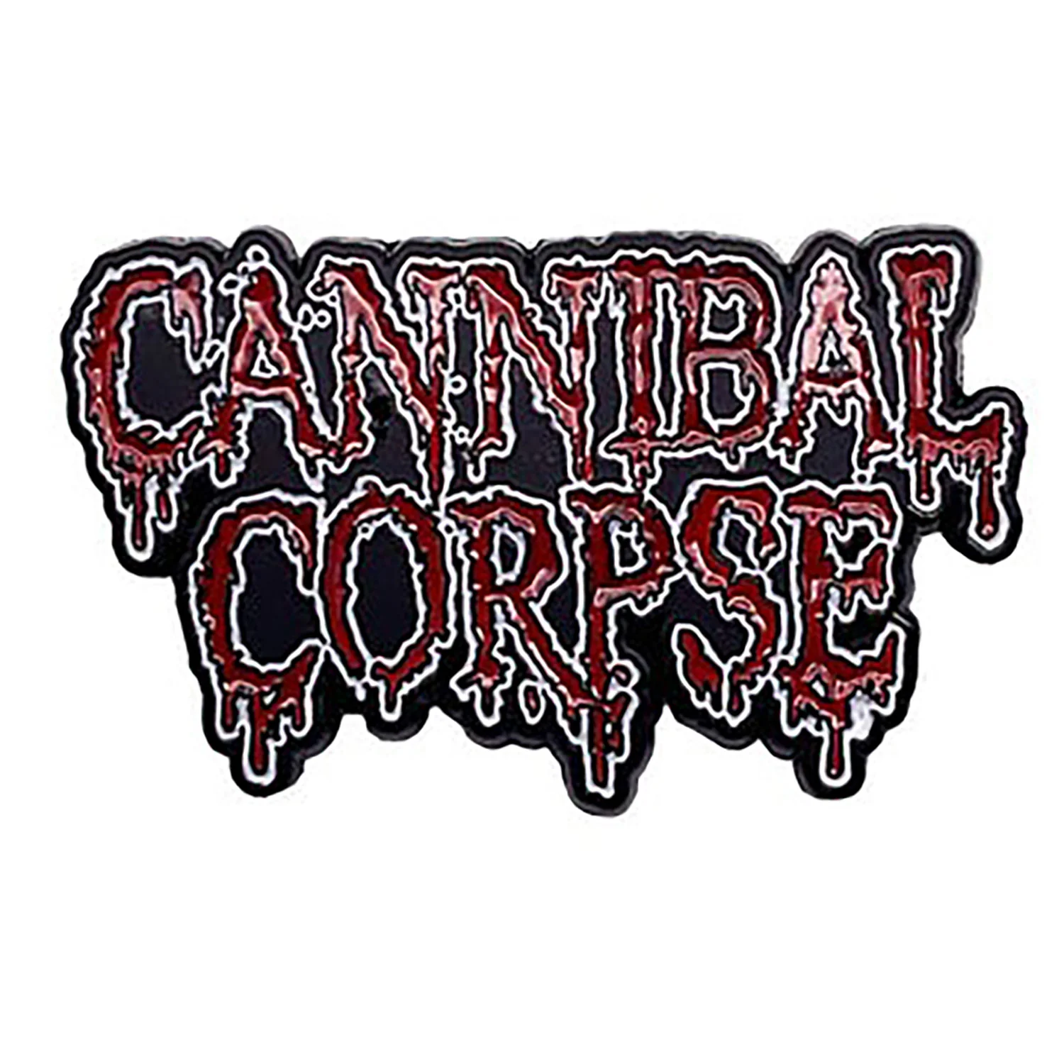 Cannibal Corpse Logo Pewter Pin Badge - Image 2