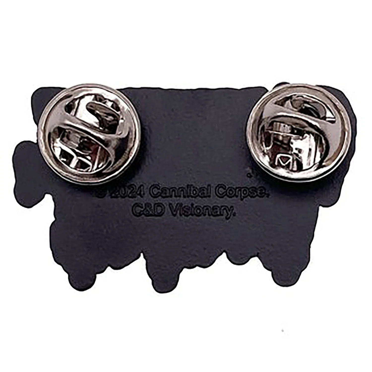Cannibal Corpse Logo Pewter Pin Badge - Image 3