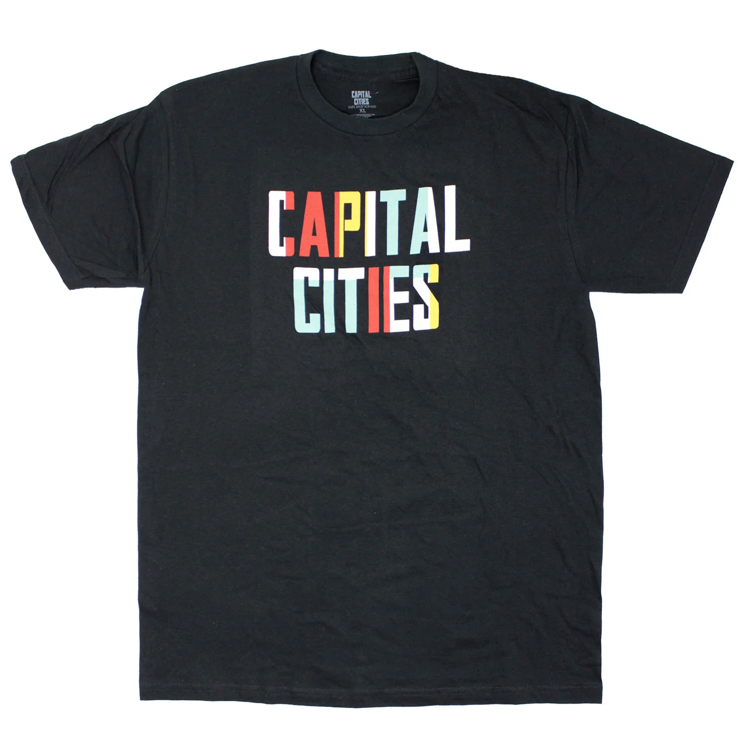 Capital Cities Multi Colored Logo T-shirt