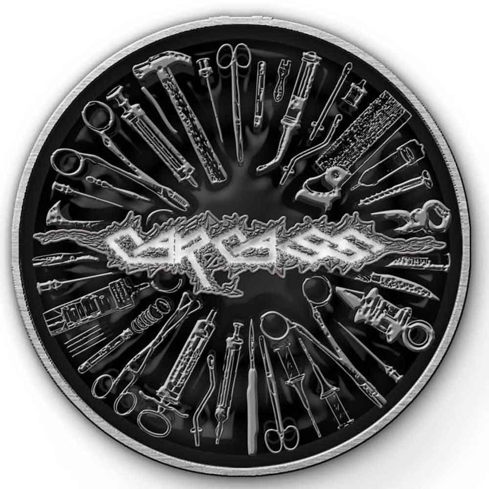 Carcass Tools Pewter Pin Badge