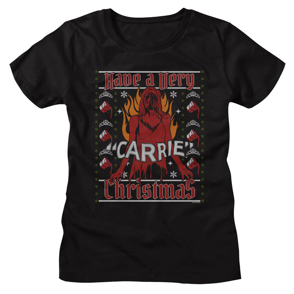 Carrie Carrie A Very Carrie Christmas Junior Top