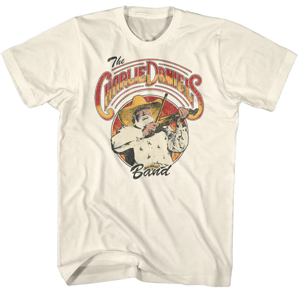 Charlie Daniels Band Cdb Logo And Fiddlin 2 T-shirt