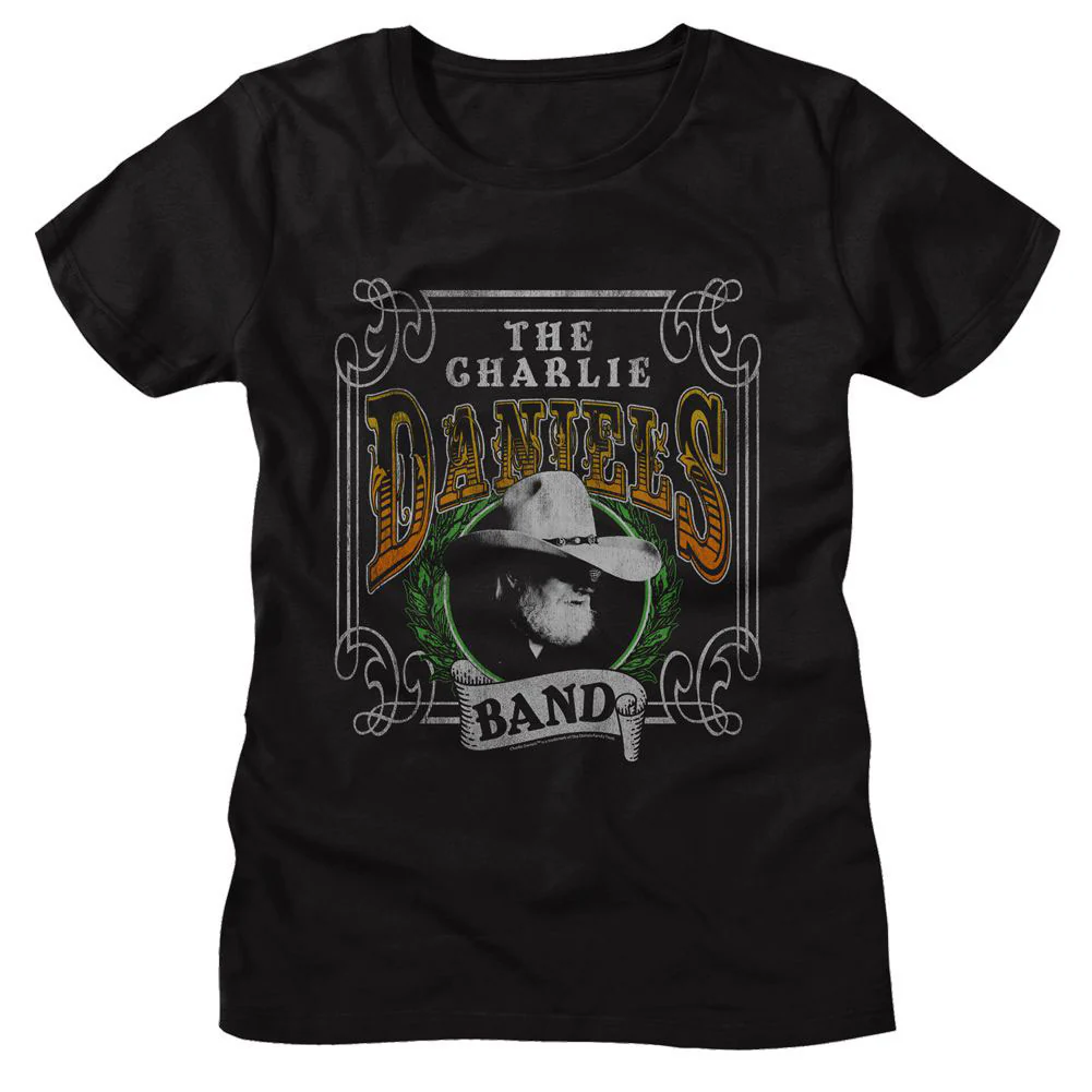 Charlie Daniels Band Cdb Yucca Leaves Junior Top