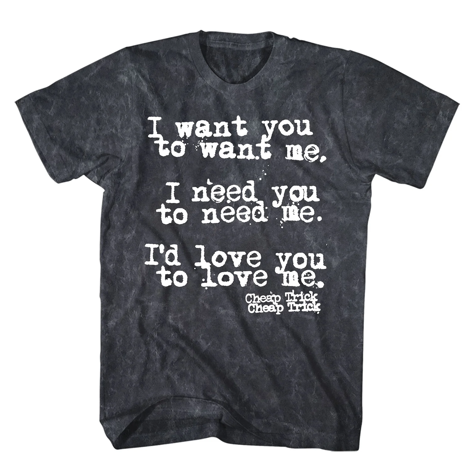 Cheap Trick I Want You Mineral Wash T-shirt