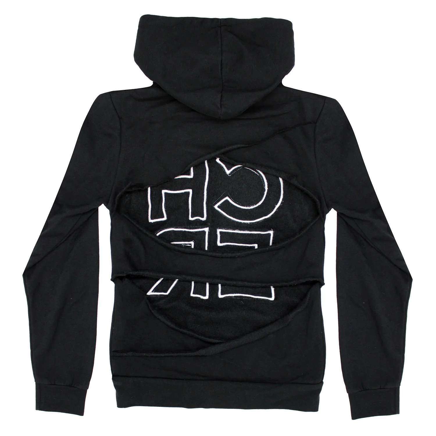 Cher Pink Lace Girls Jr Hooded Sweatshirt - Image 2