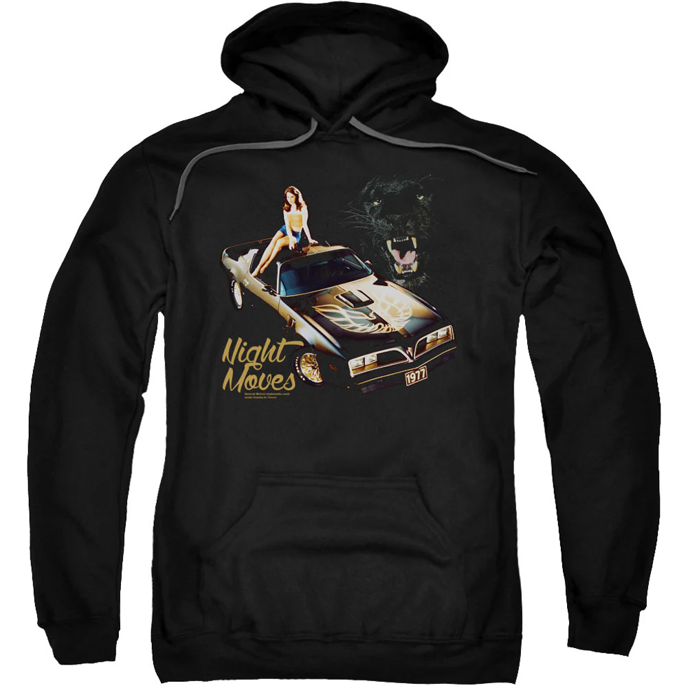 Chevy Night Moves Adult 25% Poly Hooded Sweatshirt