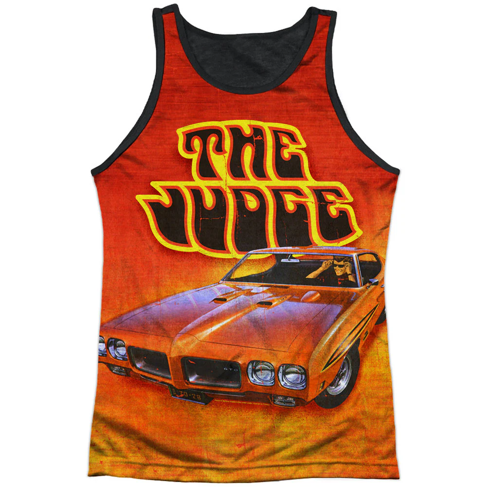 Chevy The Judge Black Back Mens Tank