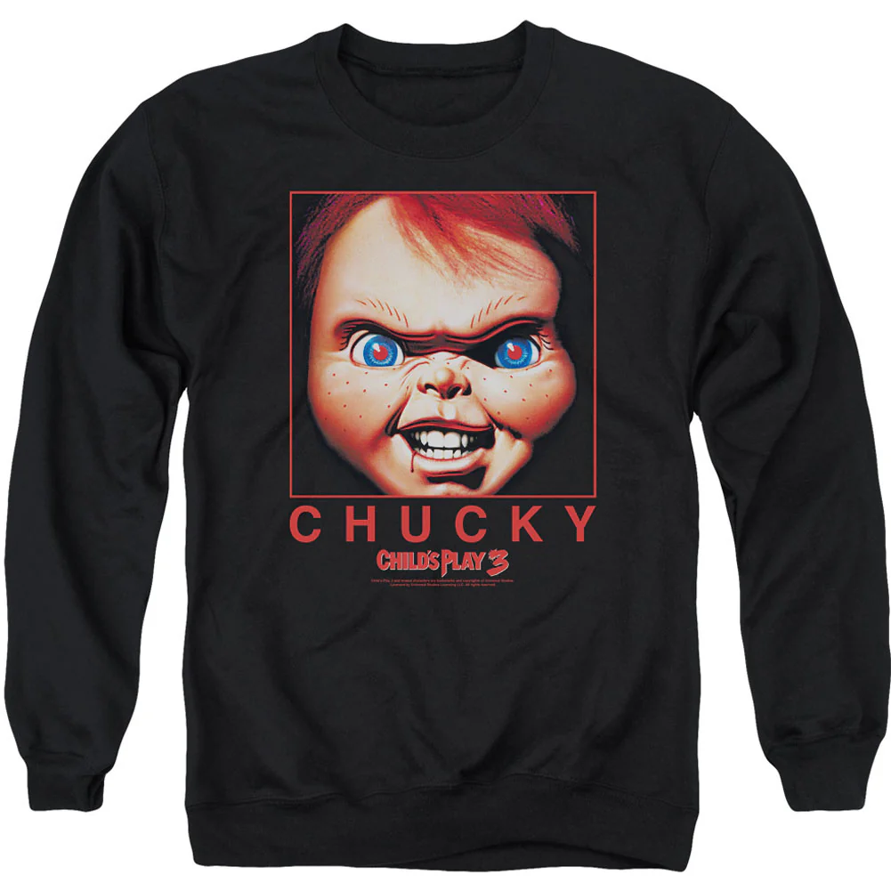 Child's Play Chucky Squared Adult Sweatshirt