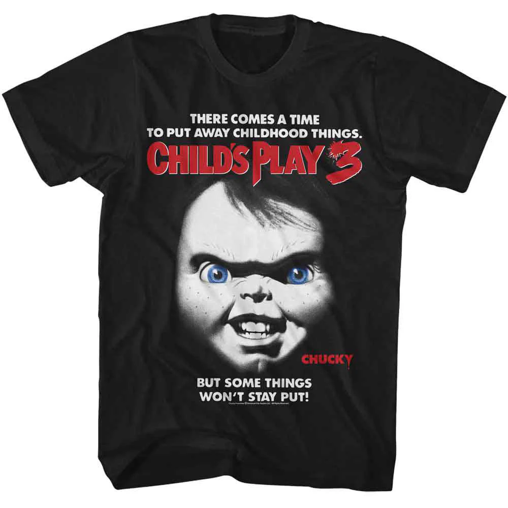 Chucky Chucky Childs Play 3 Poster T-shirt