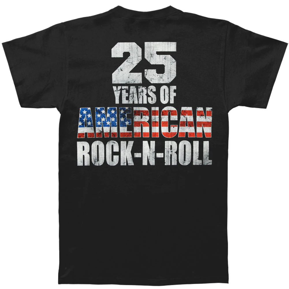 Cinderella 25 Years Of American Rock N Roll T-shirt - Image 2