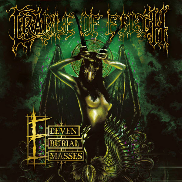 Cradle Of Filth Eleven Burial Masses Compact Disc CD