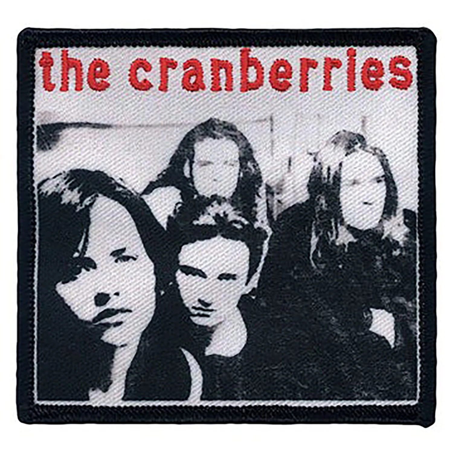 Cranberries The Cranberries Stencil Embroidered Patch