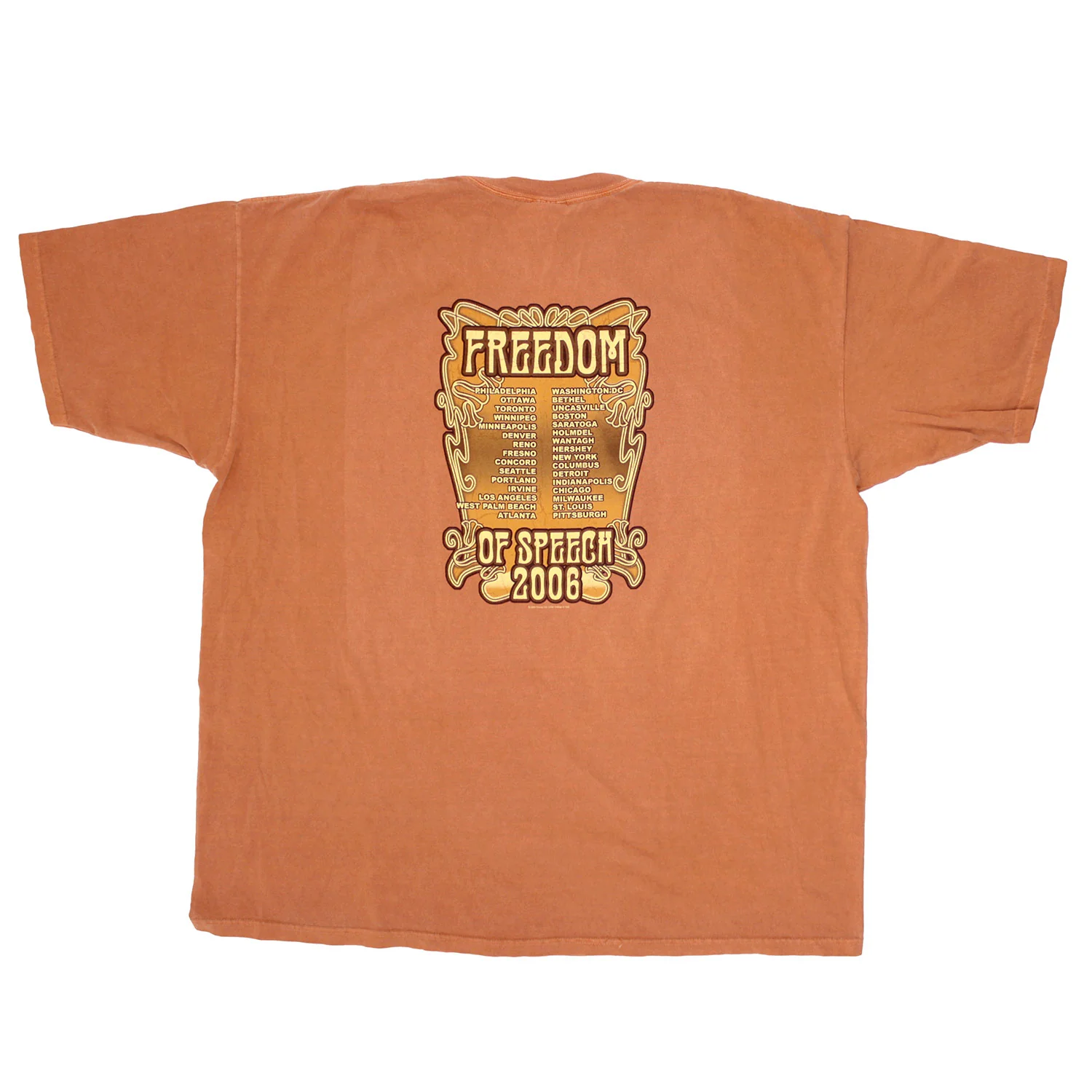 Crosby Stills Nash Young Over Dyed T-shirt - Image 2