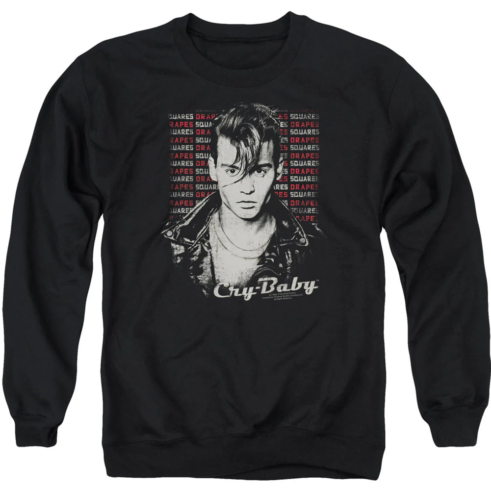 Cry-Baby Drapes &amp; Squares Adult Sweatshirt