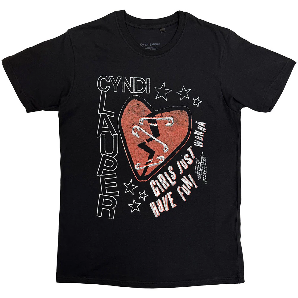 Cyndi Lauper Heart T-shirt