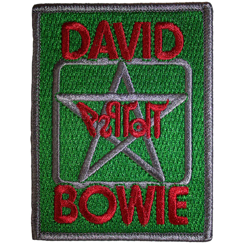 David Bowie Back Stage Pass Woven Patch