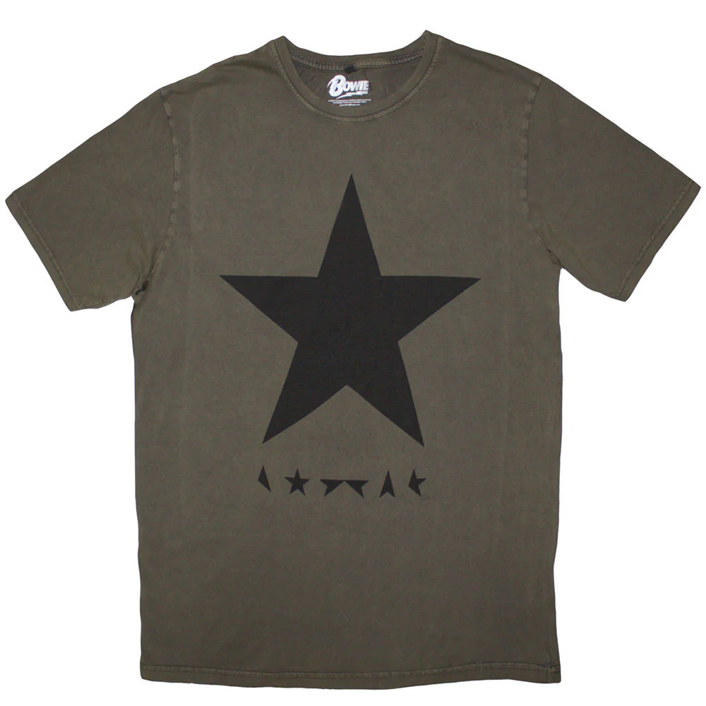 David Bowie Blackstar Stone Wash T-shirt