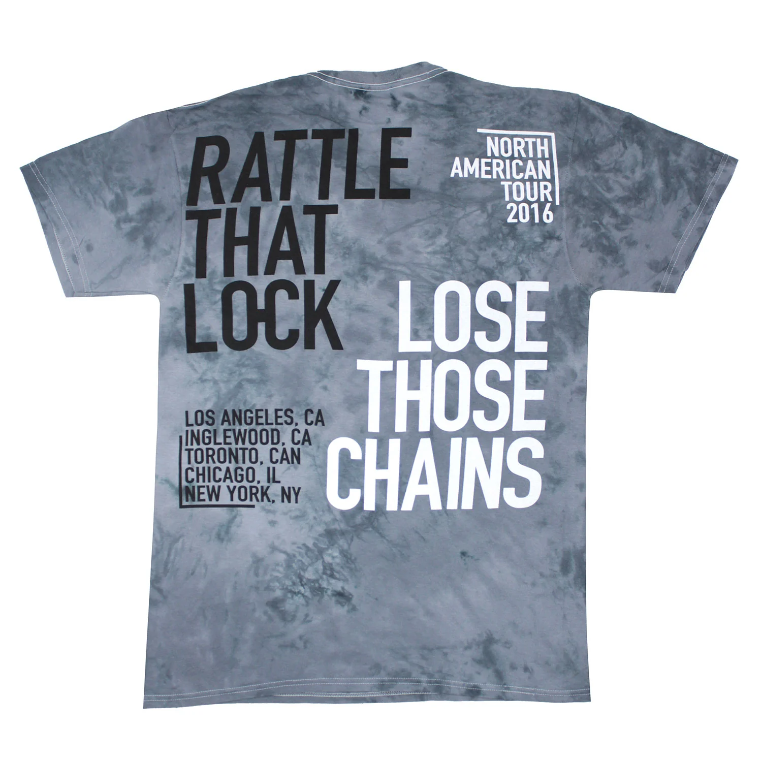 David Gilmour Rattle That Lock Tie Dye T-shirt - Image 2