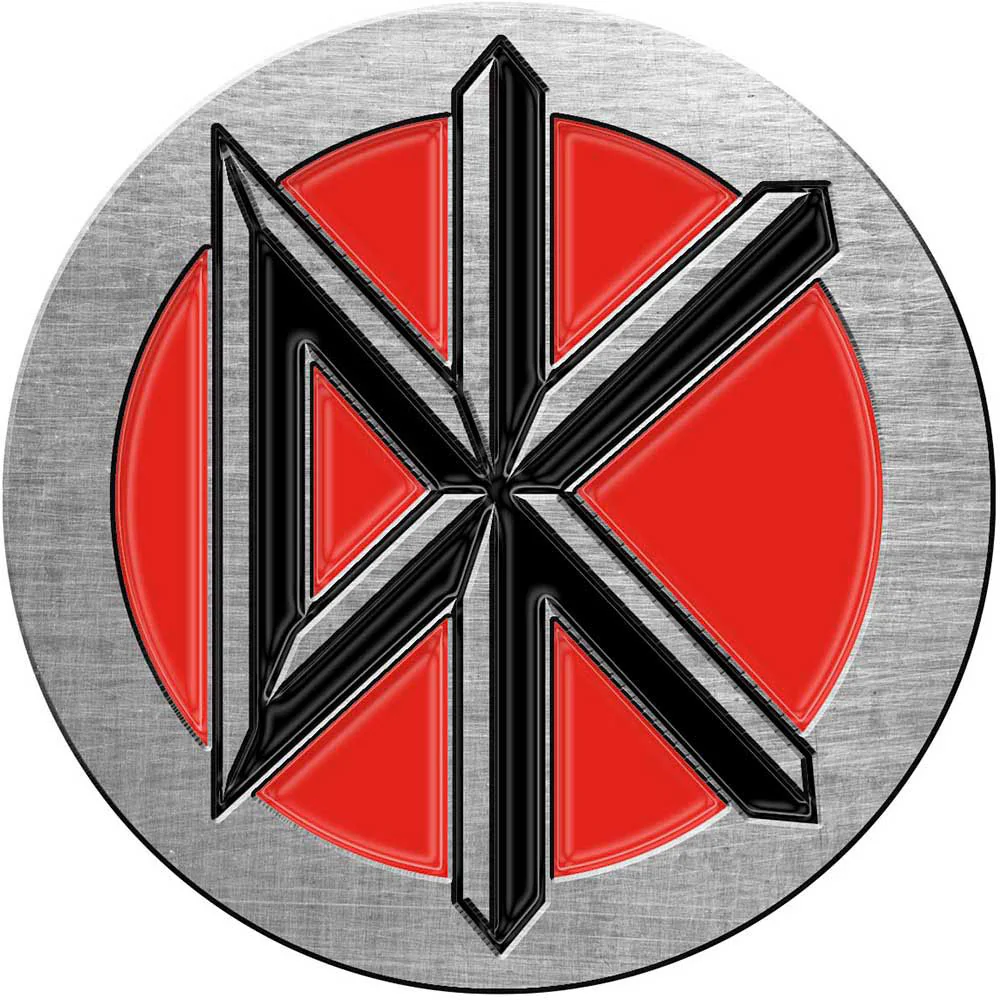 Dead Kennedys Dk Logo Pewter Pin Badge
