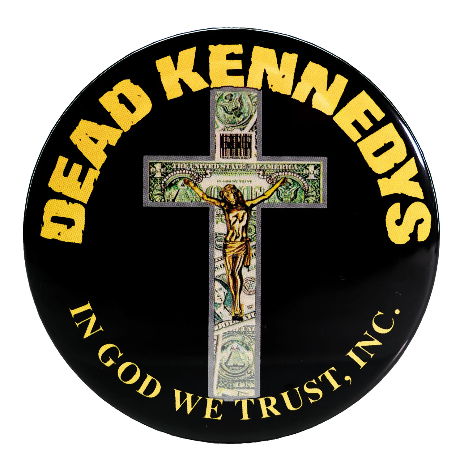 Dead Kennedys Money Cross Magnet